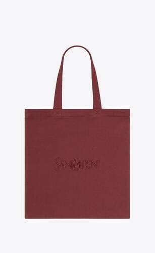 saint laurent totebag in fleece